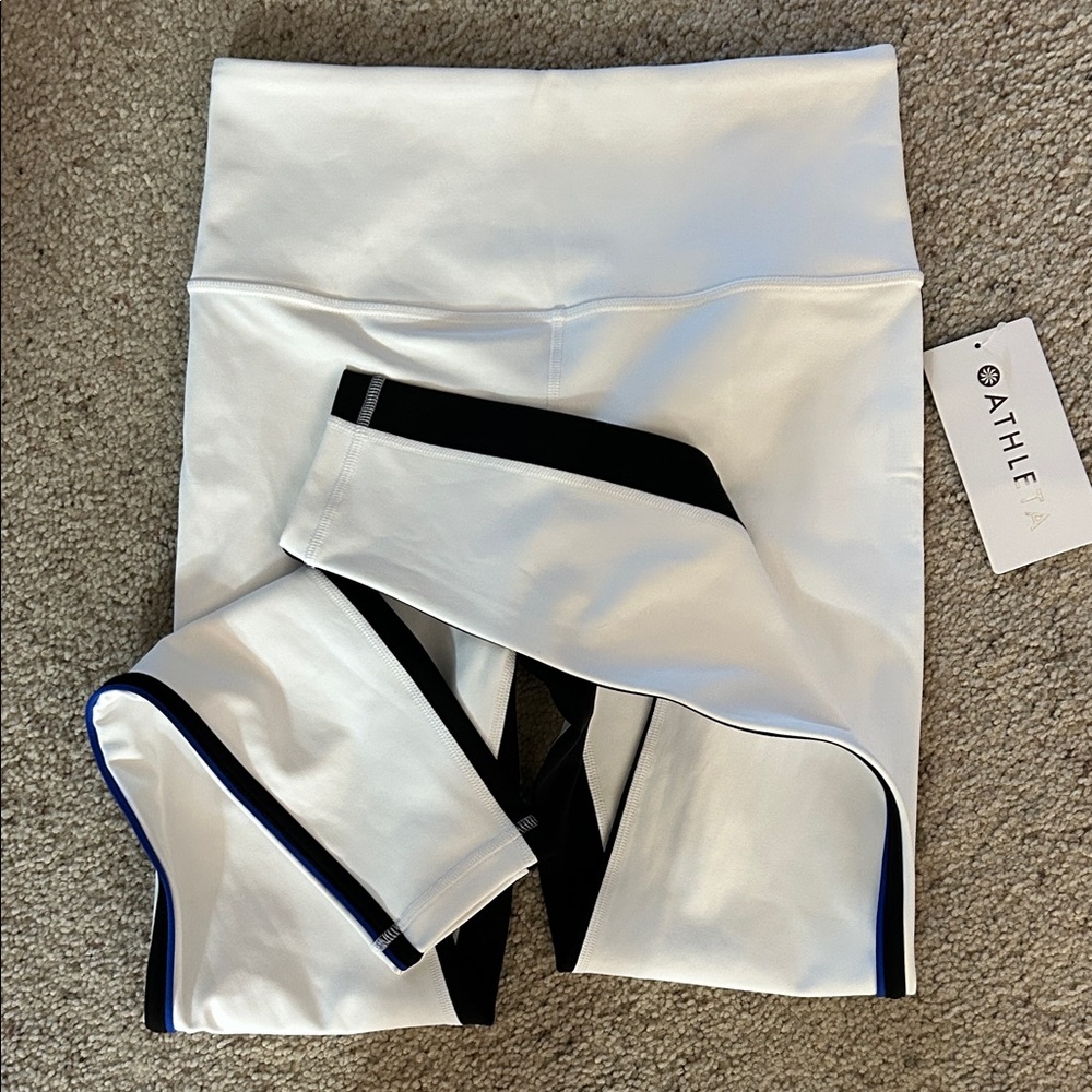 Athleta Elation Ultra High Rise Piping Leggings